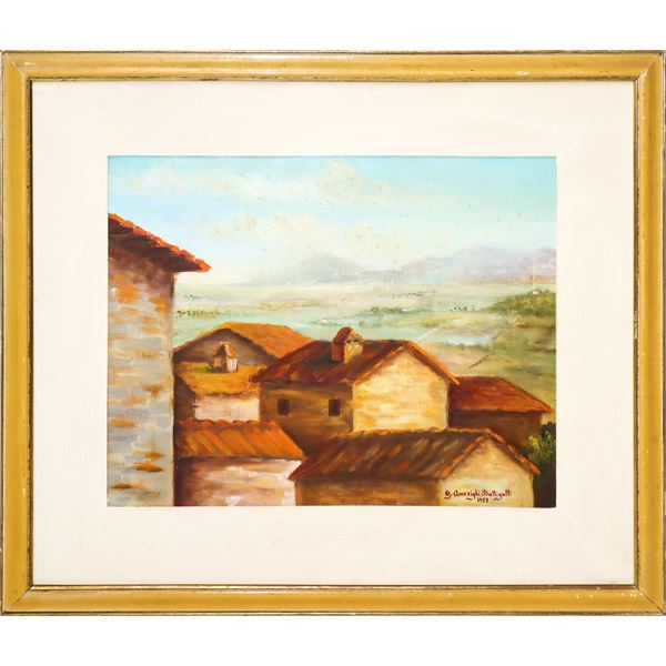 Graziella Amerighi Battigalli - Landscape with houses