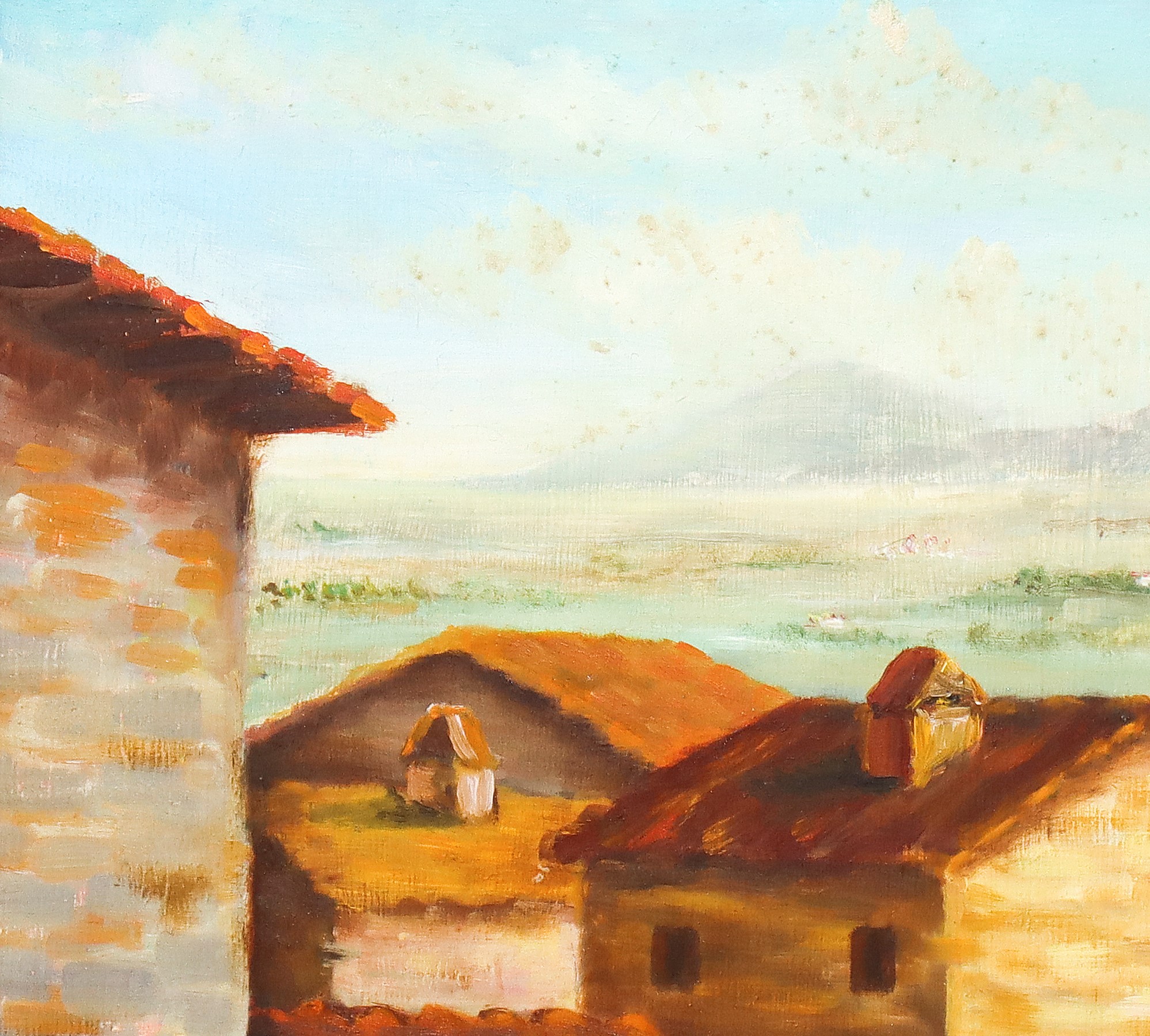 Graziella Amerighi Battigalli - Paesaggio con Case
