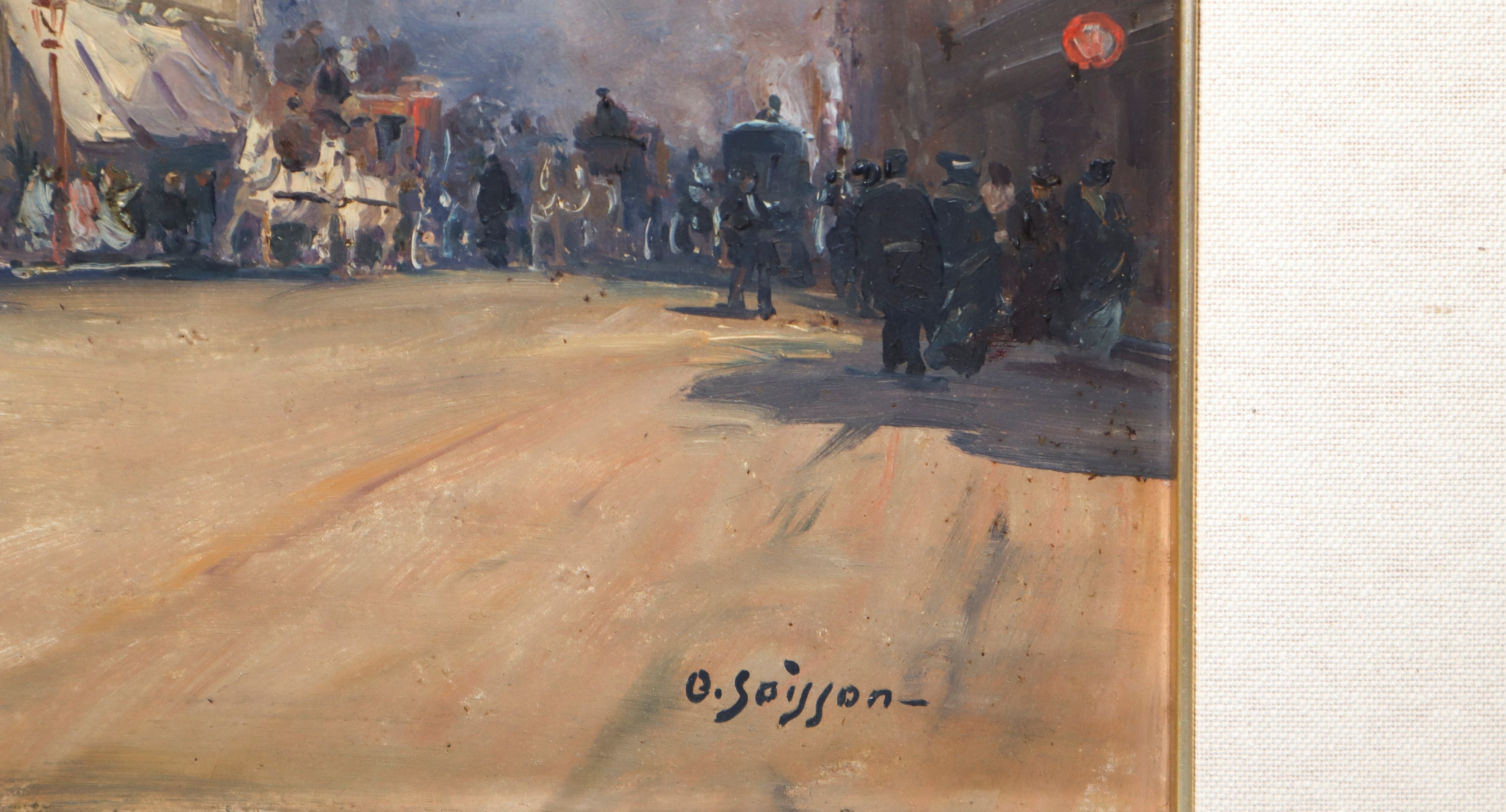 Strada con Passanti