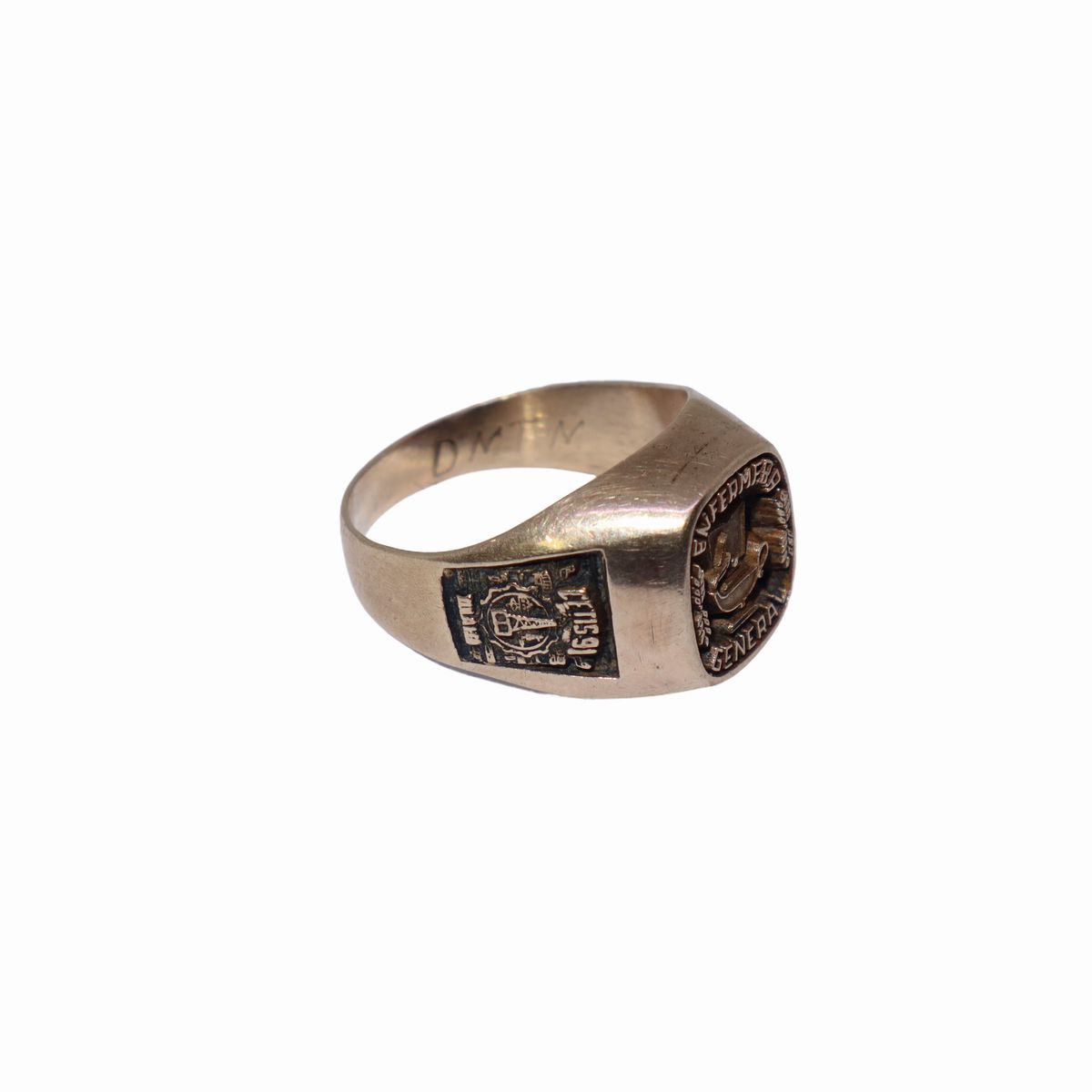 Anello da Uomo in Oro a Basso Titolo
