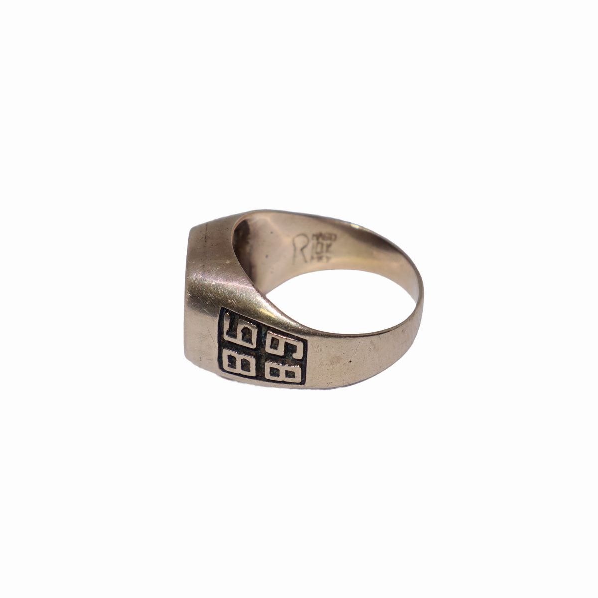 Anello da Uomo in Oro a Basso Titolo