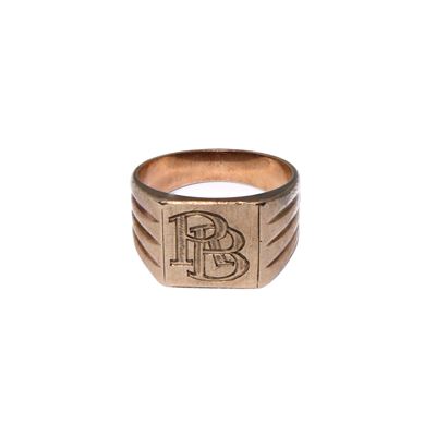 Anello da Uomo in Oro a Basso Titolo