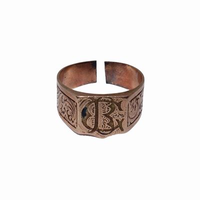 Anello da Uomo in Oro Basso Titolo