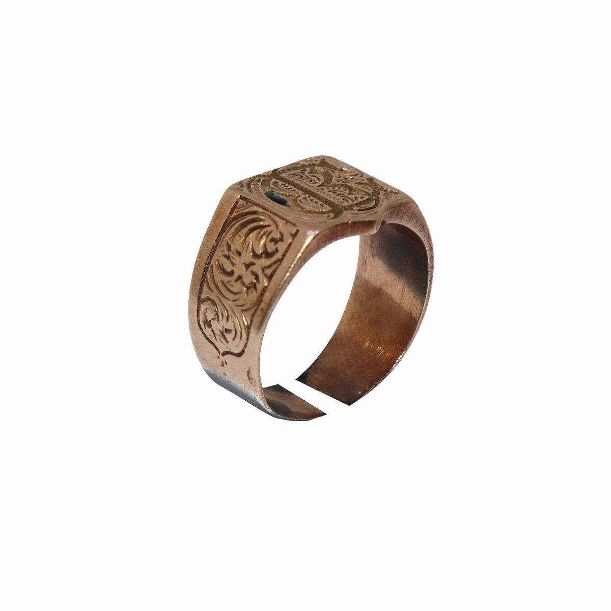 Anello da Uomo in Oro Basso Titolo