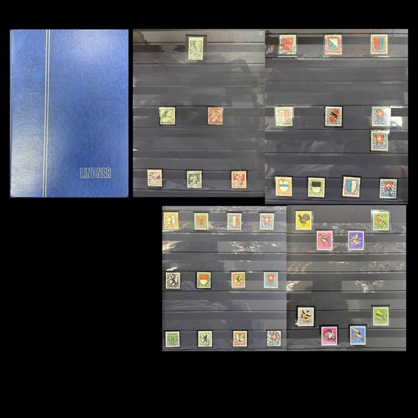 1938 - 1994 Svizzera- Ordinato accumulo di oltre 250 francobolli P/O