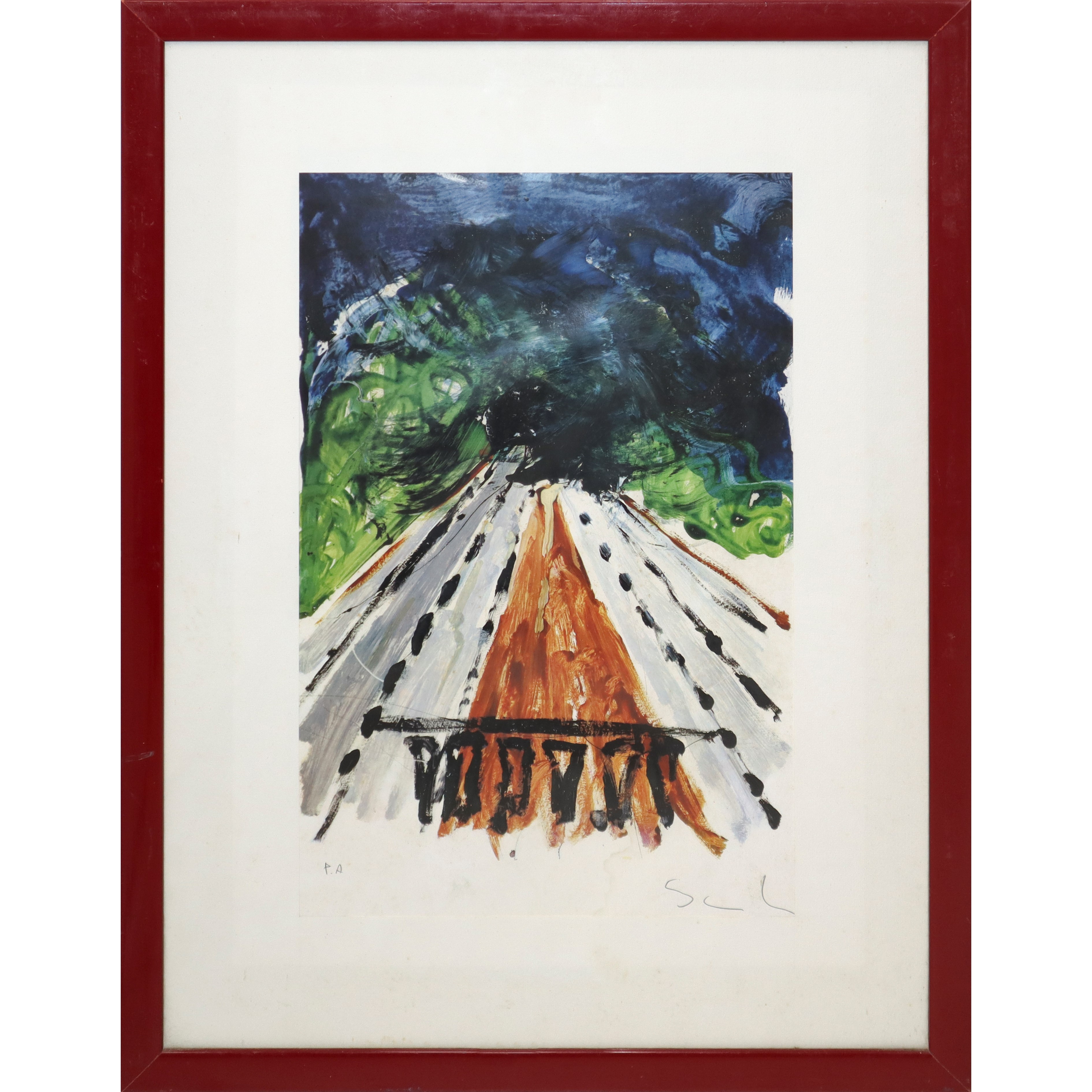 Mario Schifano - Autostrade