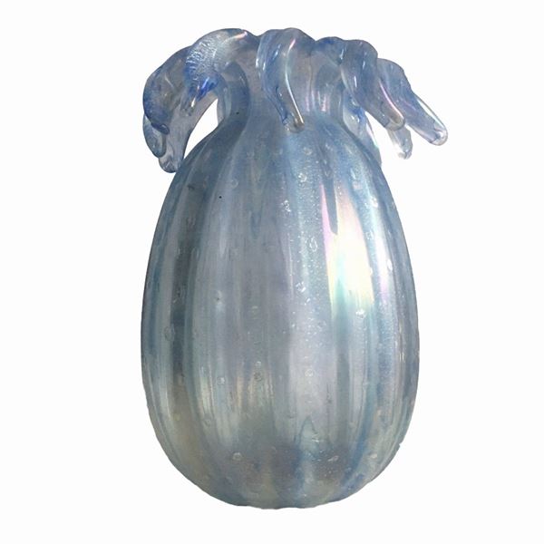 Barovier e Toso - Vase in blued glass