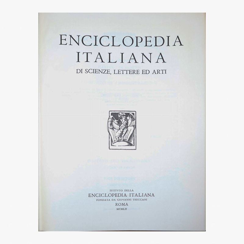 Enciclopedia Treccani, 41 volumi, illustrata