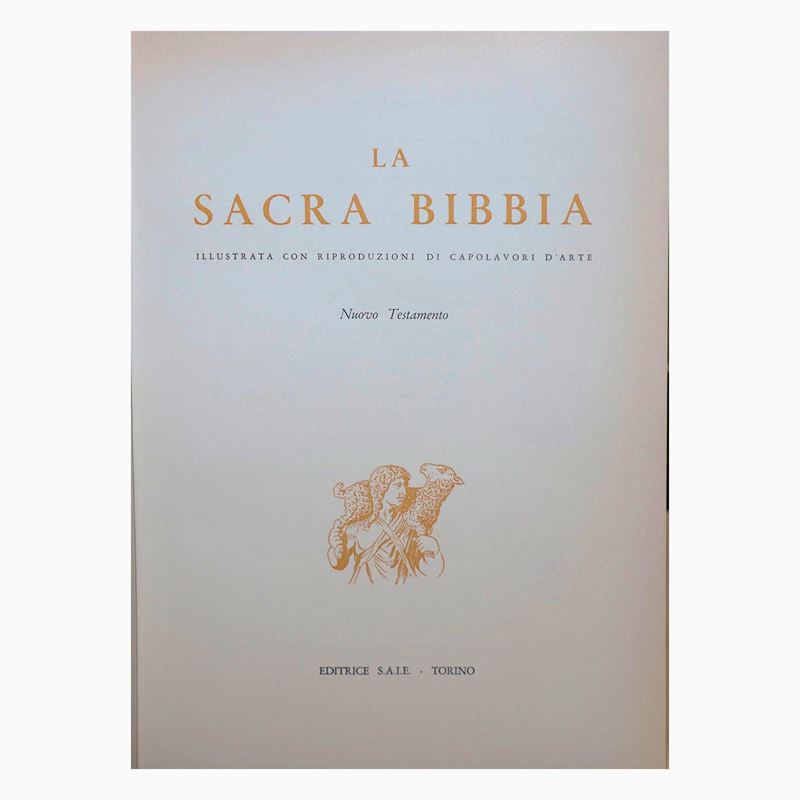 La Sacra Bibbia in 3 volumi illustrati