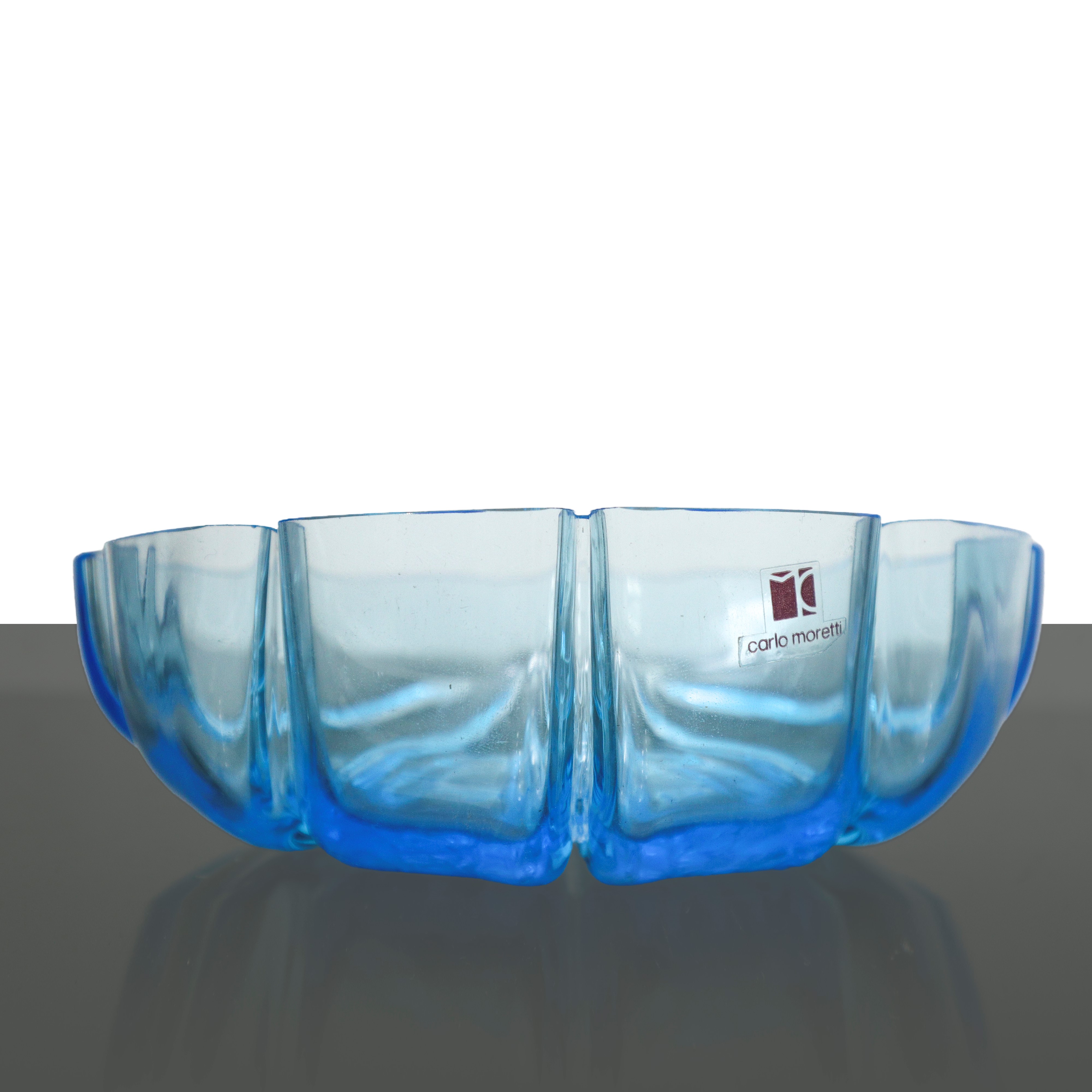 Ciotola conchiglia in vetro di Murano