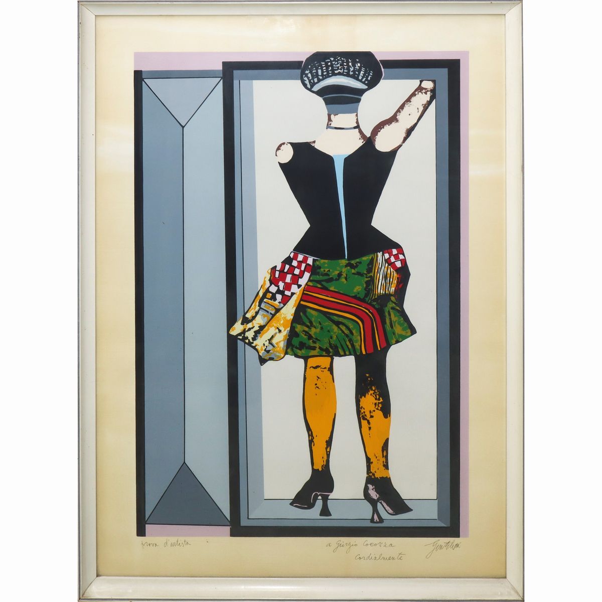 penelope, Donna di spalle