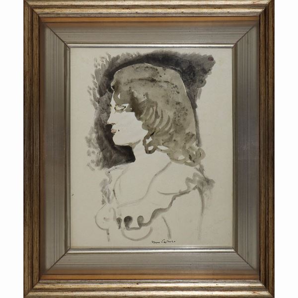 Bruno Caruso - Ritratto di donna