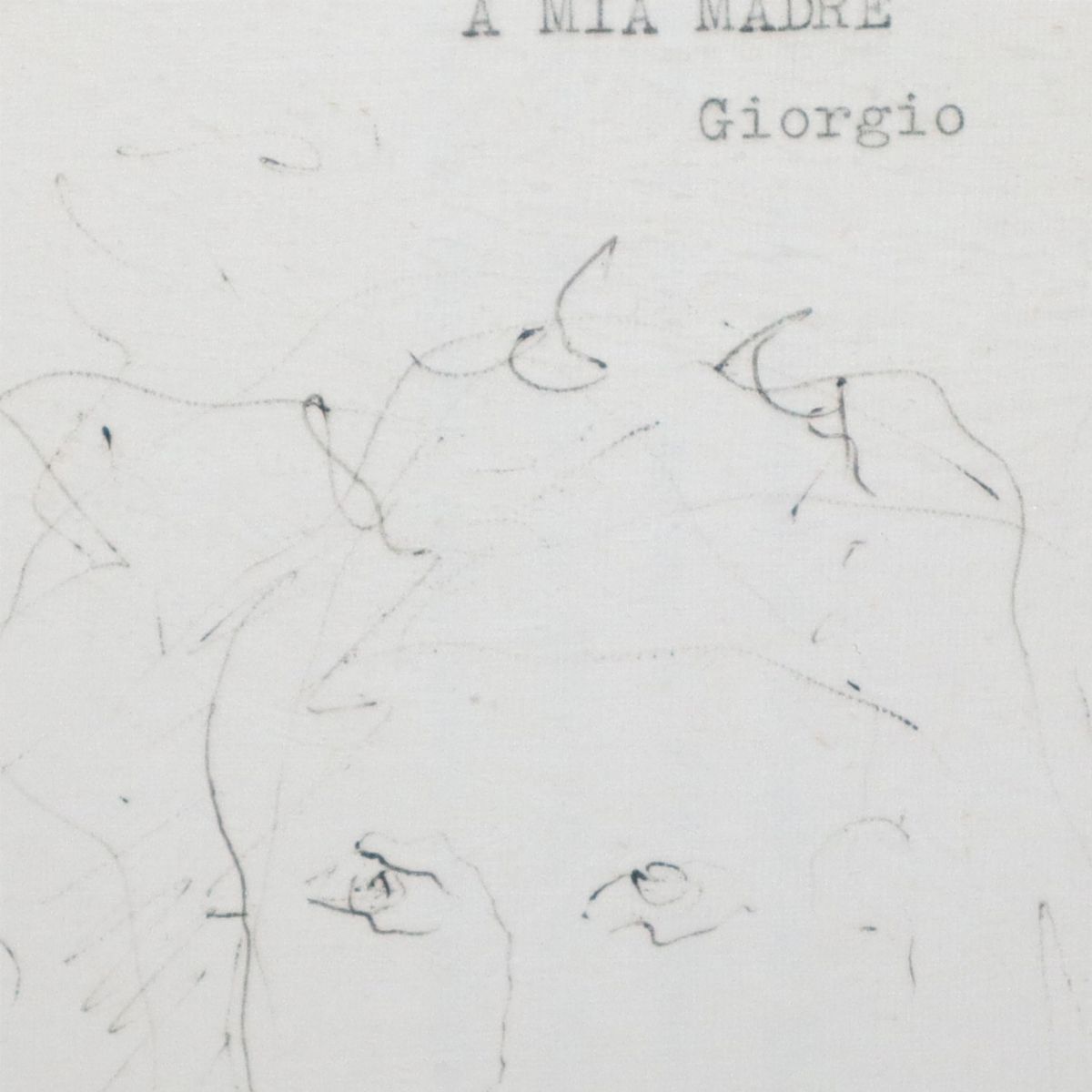 Ernesto Treccani - Volto