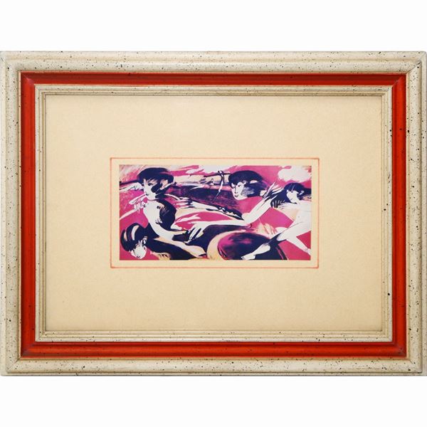 Remo Brindisi - Volti di donne