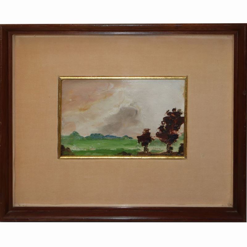 Autore Anonimo del XX Sec. - Paesaggio