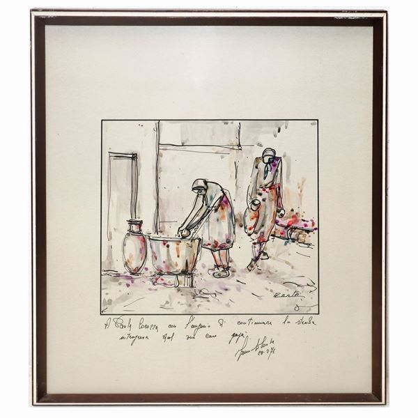 Carmelo  Conte - Le lavandaie