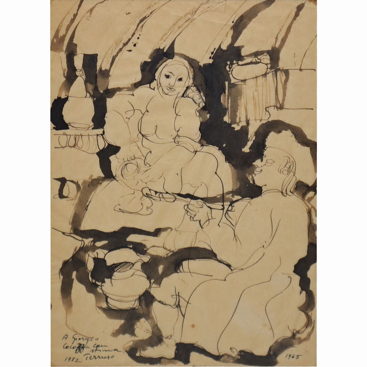 Saverio Terruso - Personaggi in un Interno