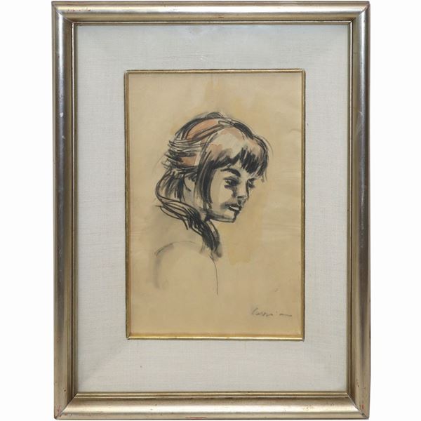 Bruno  Cassinari - Volto di donna