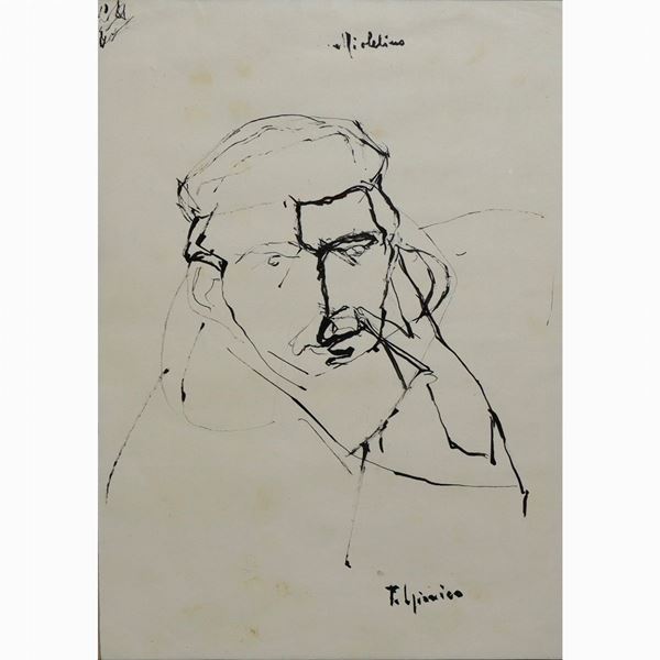 Autore anonimo del XX sec. - Volto