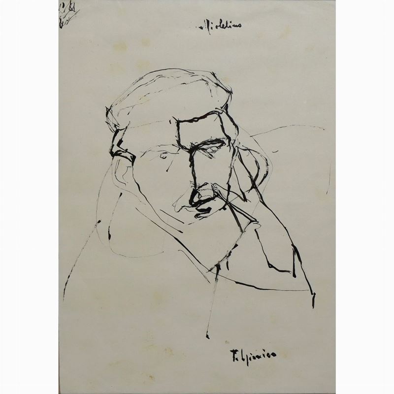 Autore Anonimo del XX Sec. - Volto