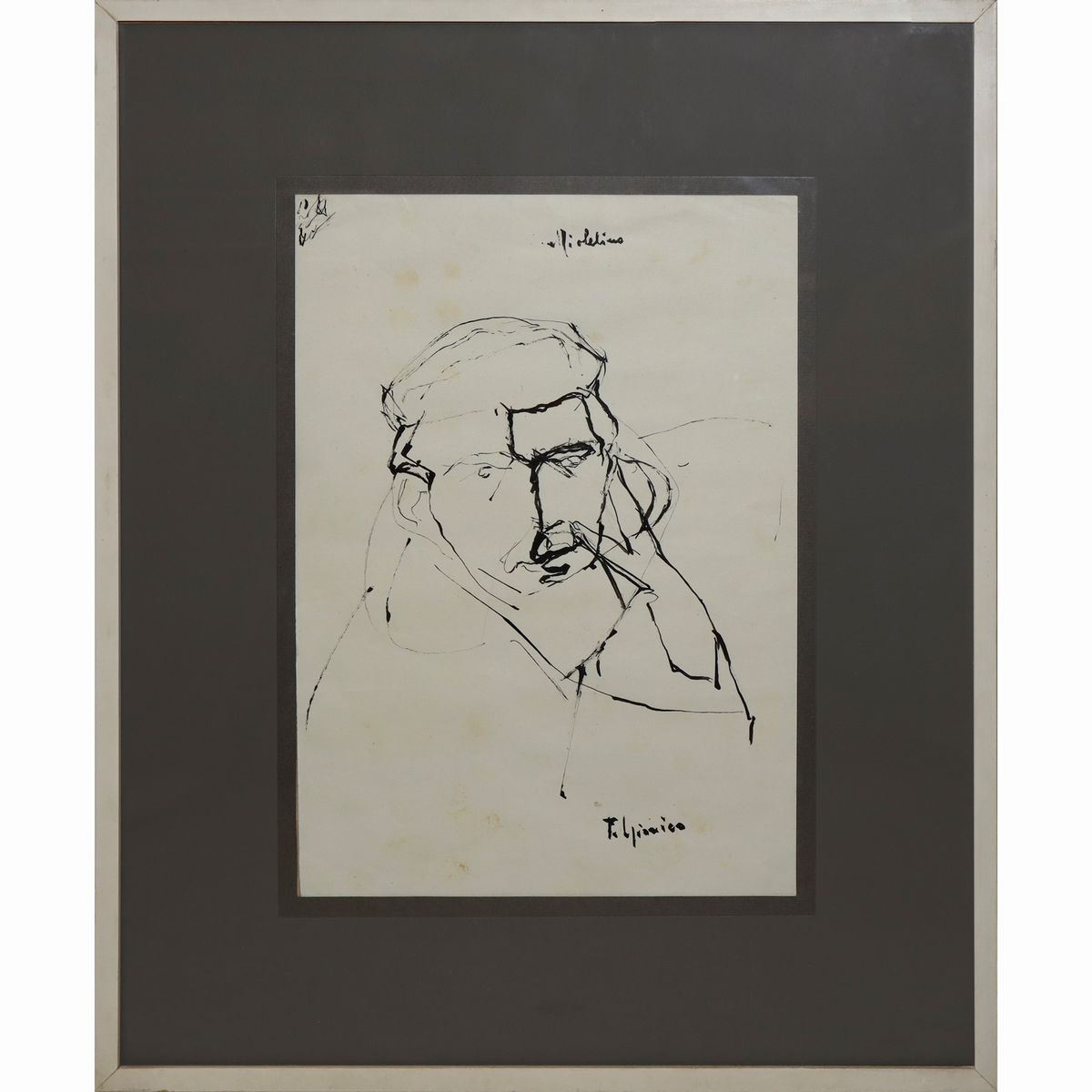 Autore Anonimo del XX Sec. - Volto