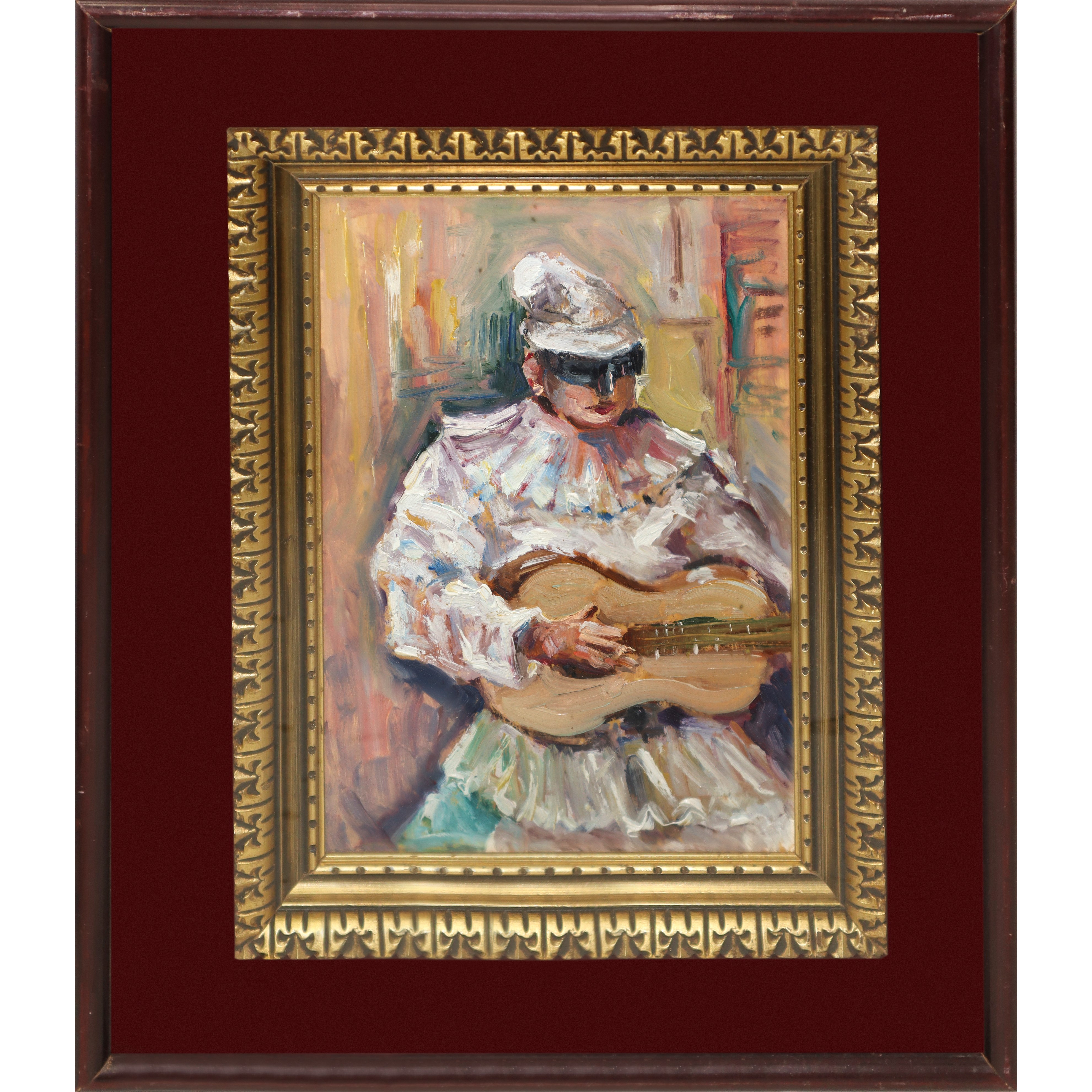 Pulcinella con chitarra