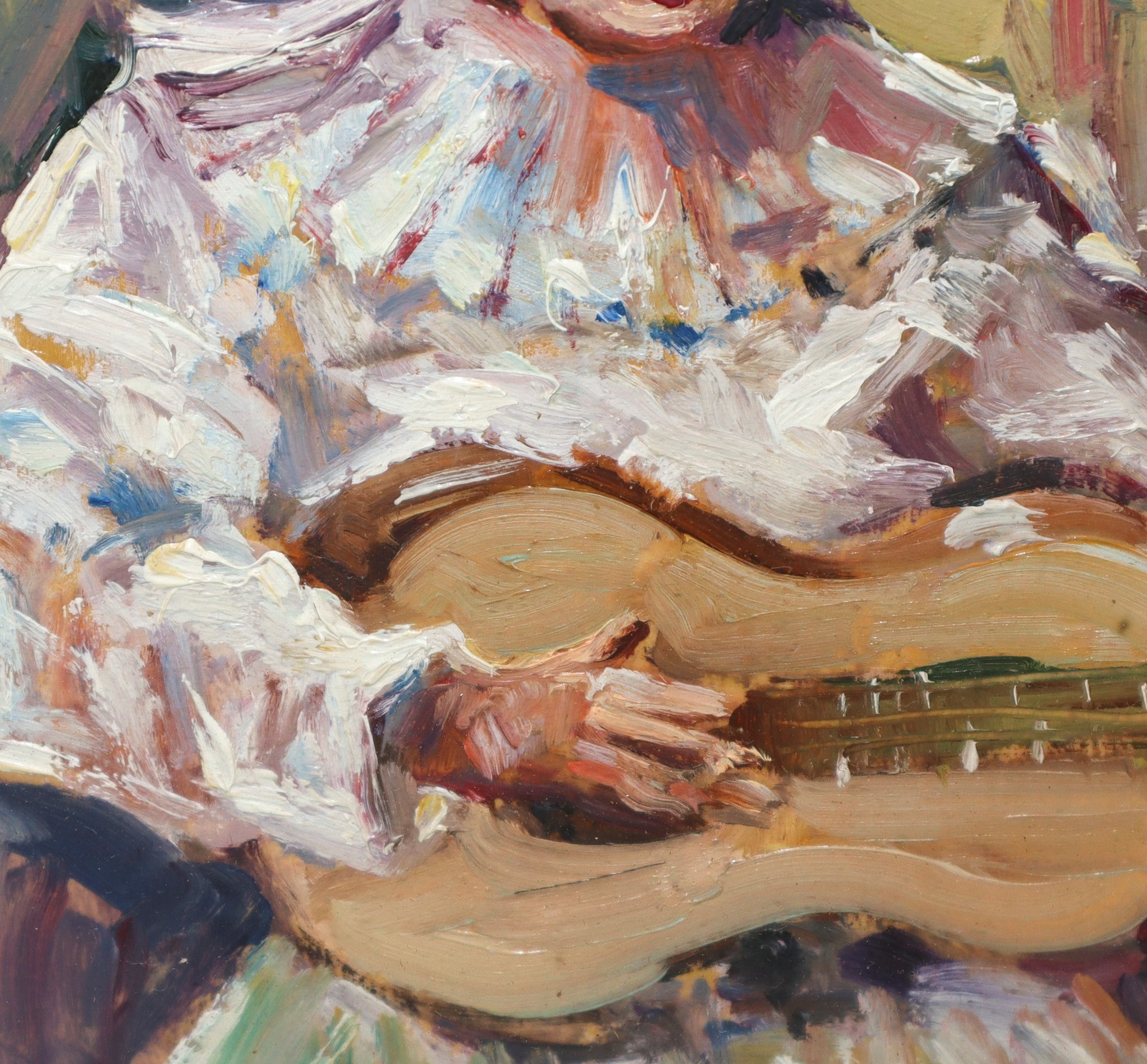 Pulcinella con chitarra