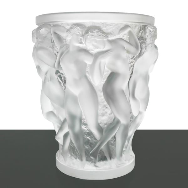 Bacchantes crystal vase