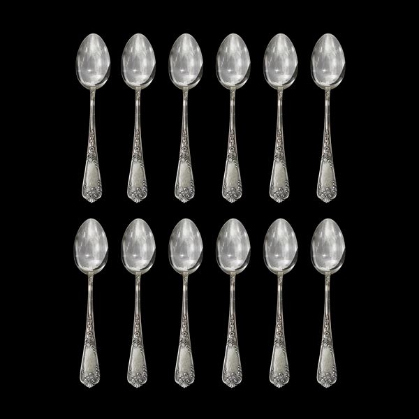 Silver spoons 12 pcs