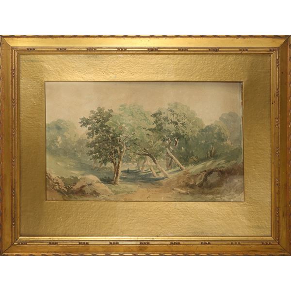 Landscape with trees