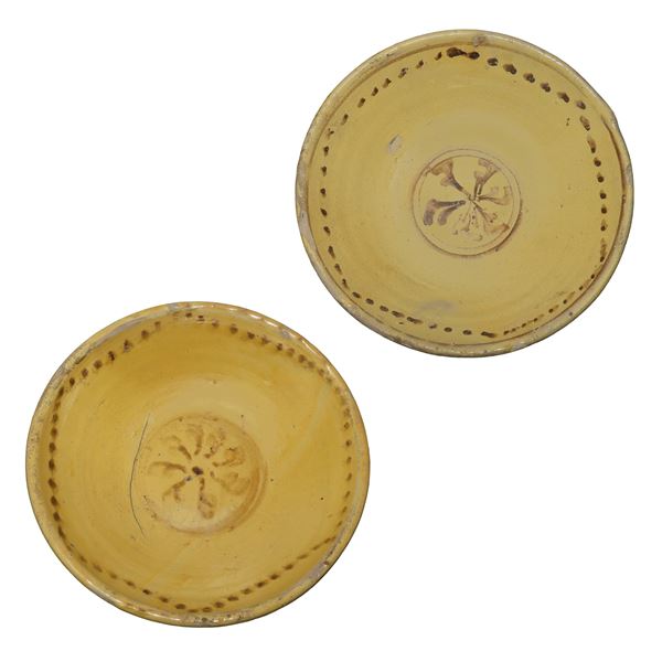 Two polychrome ceramic muds from Caltagirone