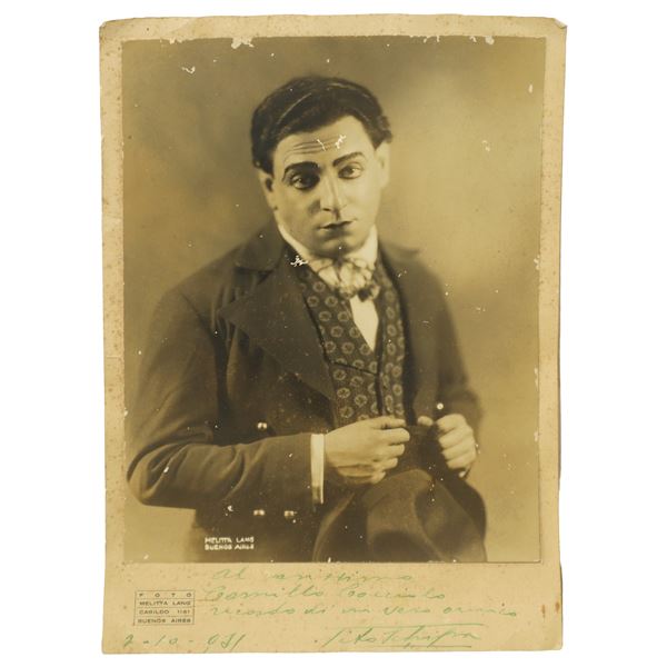 Autografo di Tito Schipa su foto