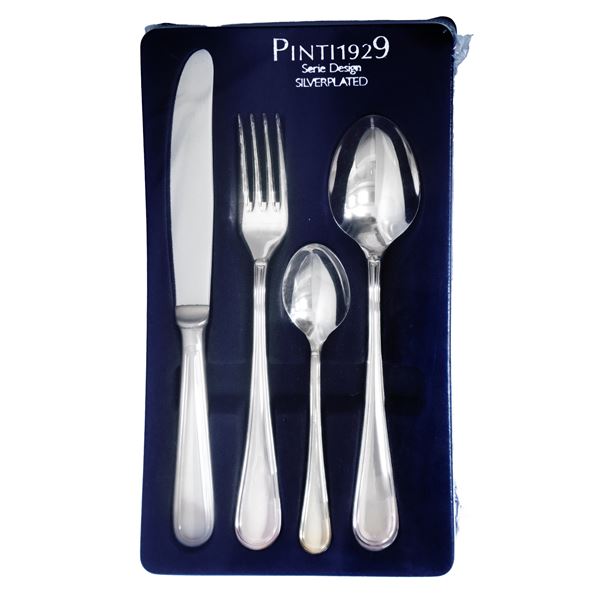 Cutlery set of 10, Pinti1929, silverplated