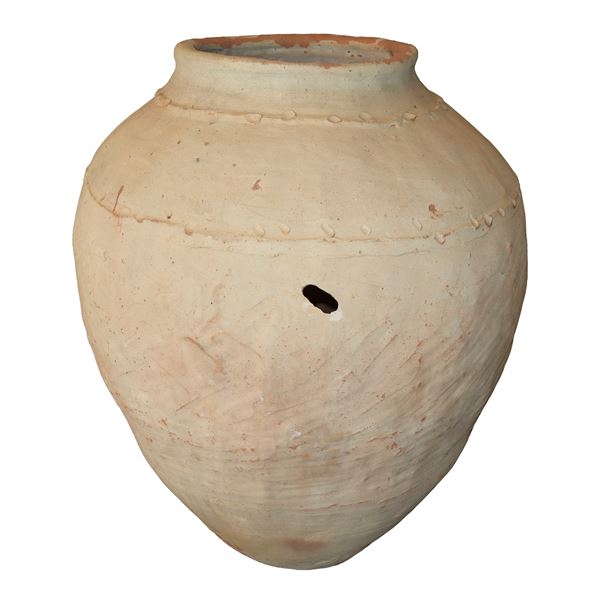 Large terracotta jar