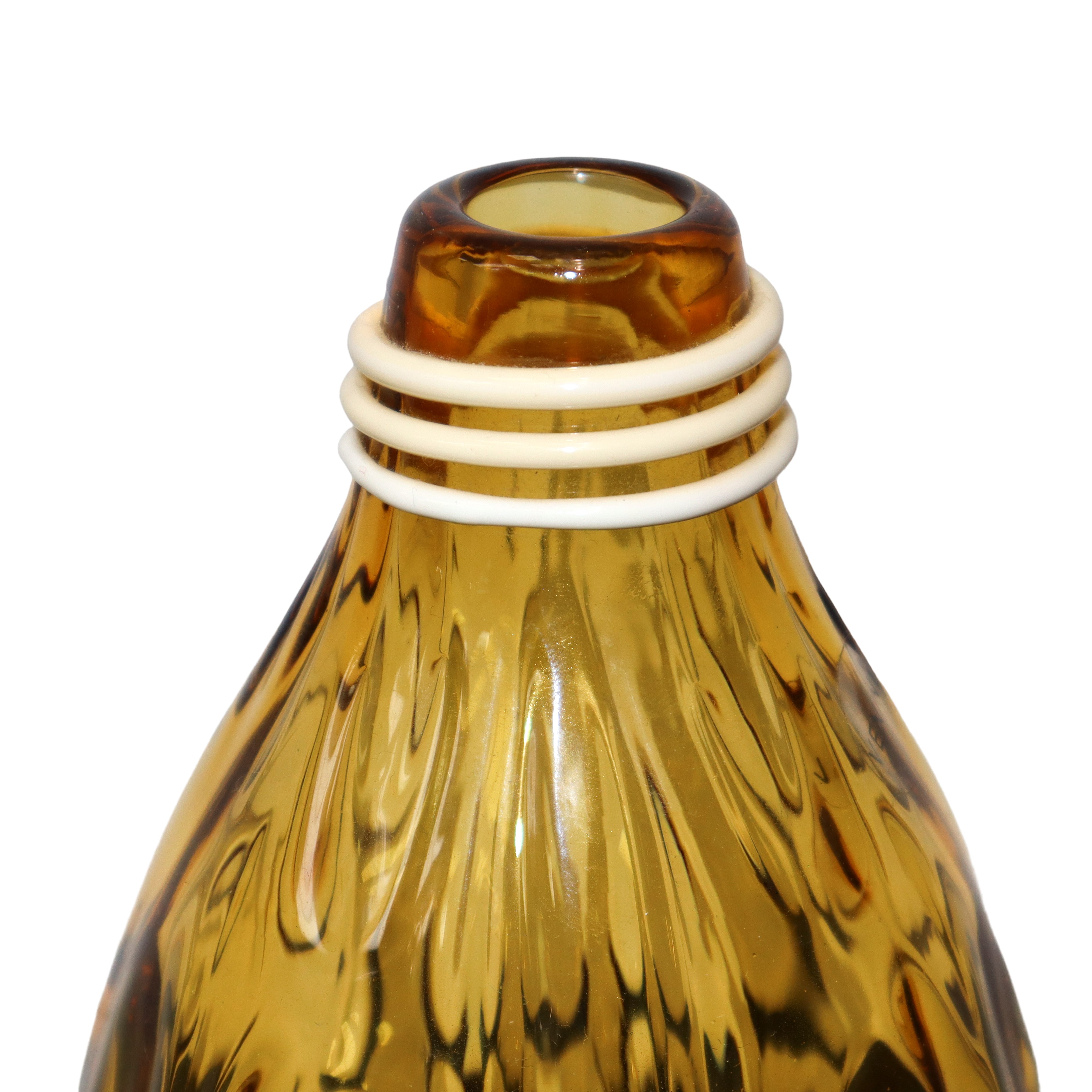 Venini - Vaso in Vetro di Murano Giallo