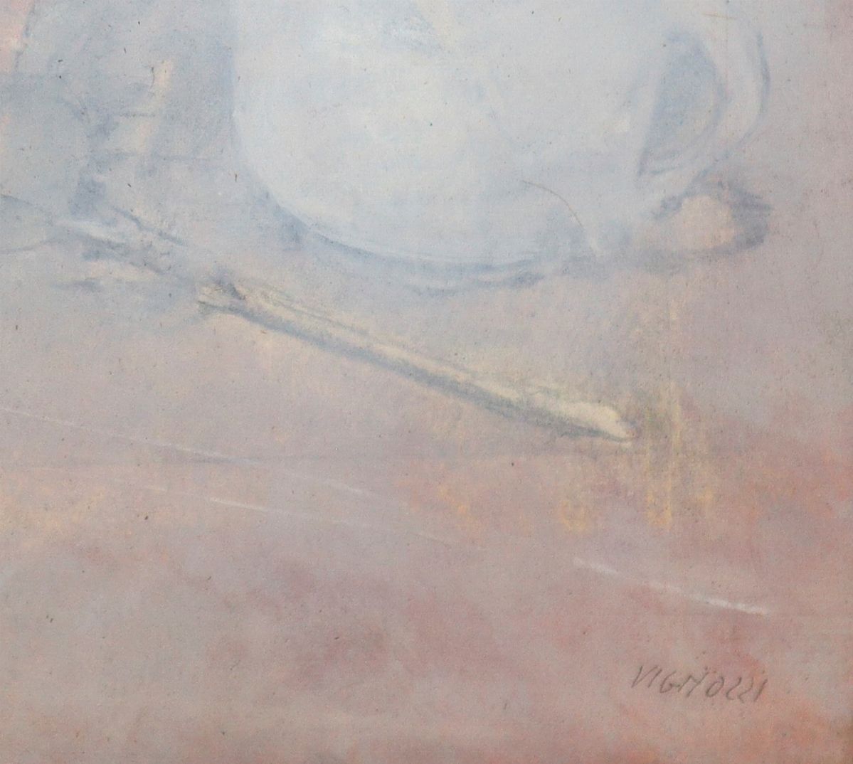 Piero Vignozzi - Natura Morta, Tazza con Fiore