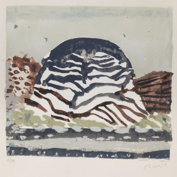 Anton  Zoran Mu&#353;i&#269; - Sienese landscape