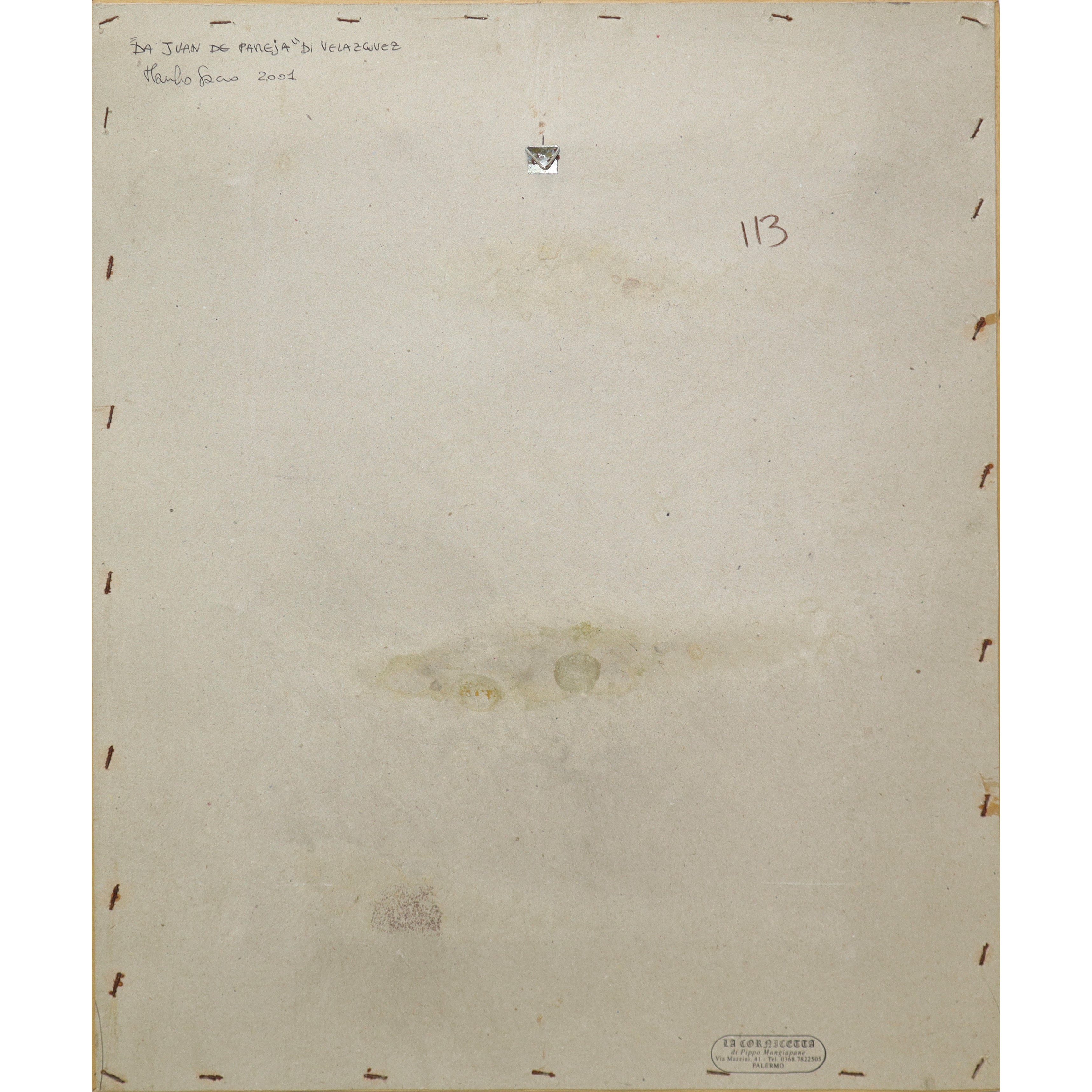 Manlio Sacco - Da Juan di Paneja da Velasquez