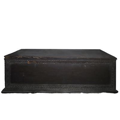 Cassapanca in legno, XIX secolo