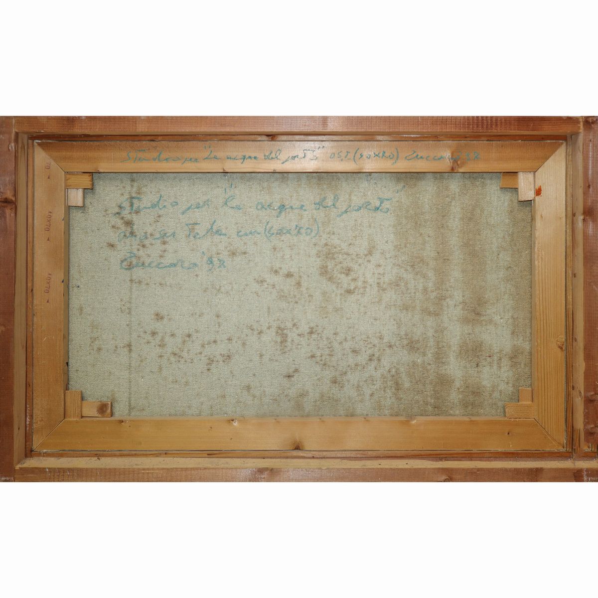 Piero Zuccaro - Studio per le Acque del Porto