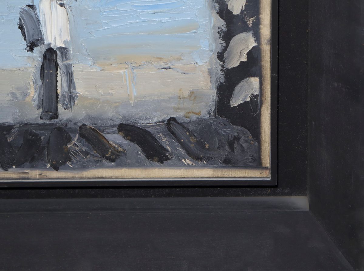 Alberto Gianquinto - Uomo che Guarda il Mare (piero Guccione)