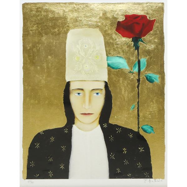 Franco  Battiato - Woman with rose