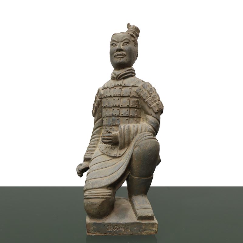 Statua Guerriero Cinese Dell'imperatore