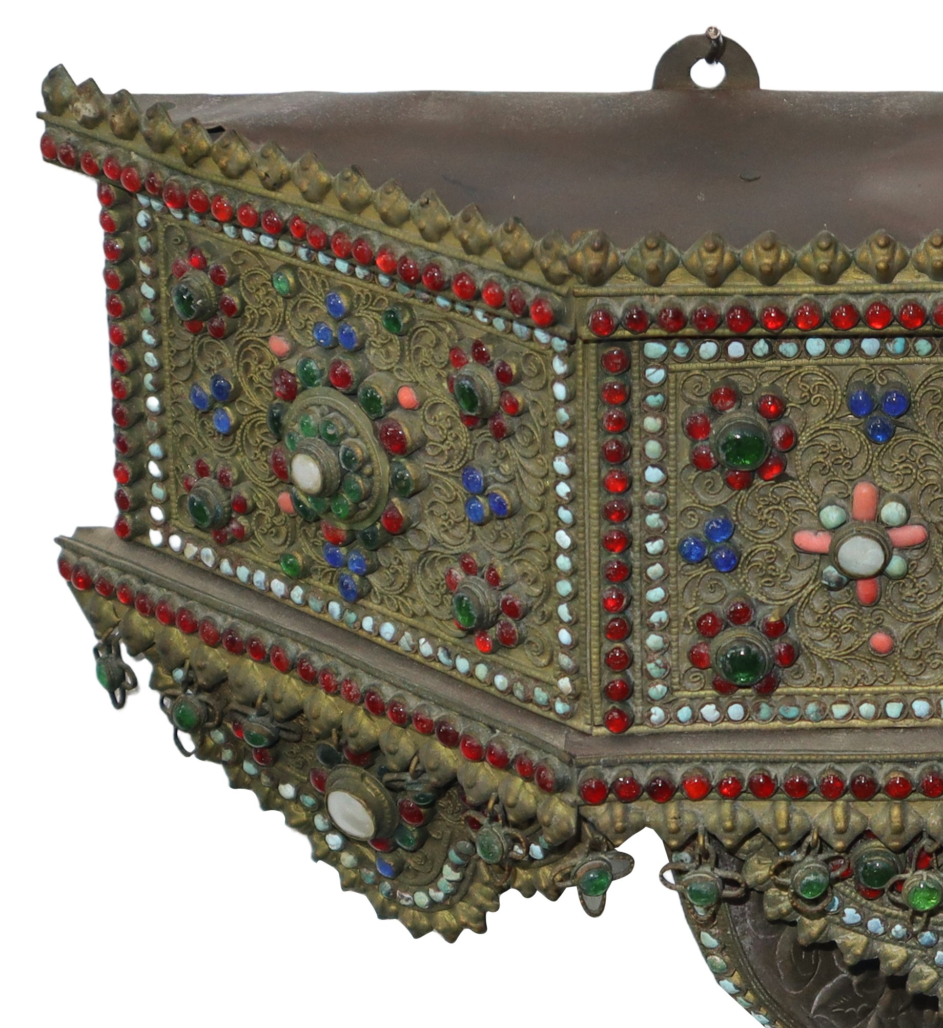Mensola Orientale con Pietre Dure, Lapislazzuli e Madreperla