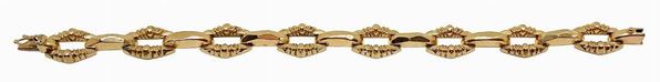 Yellow gold bracelet. Gr 12.5