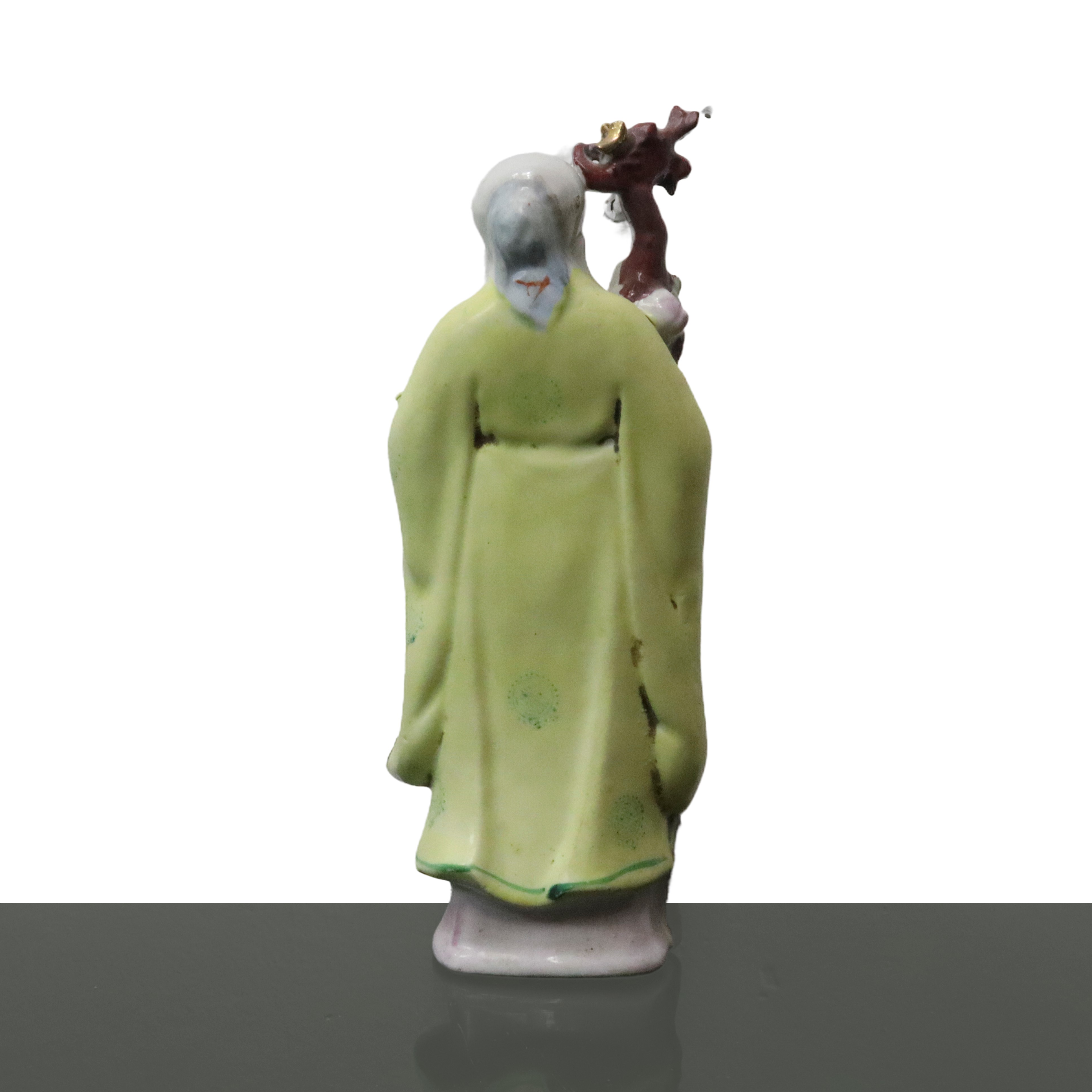 Coppia di Statuette Cinesi in Porcellana