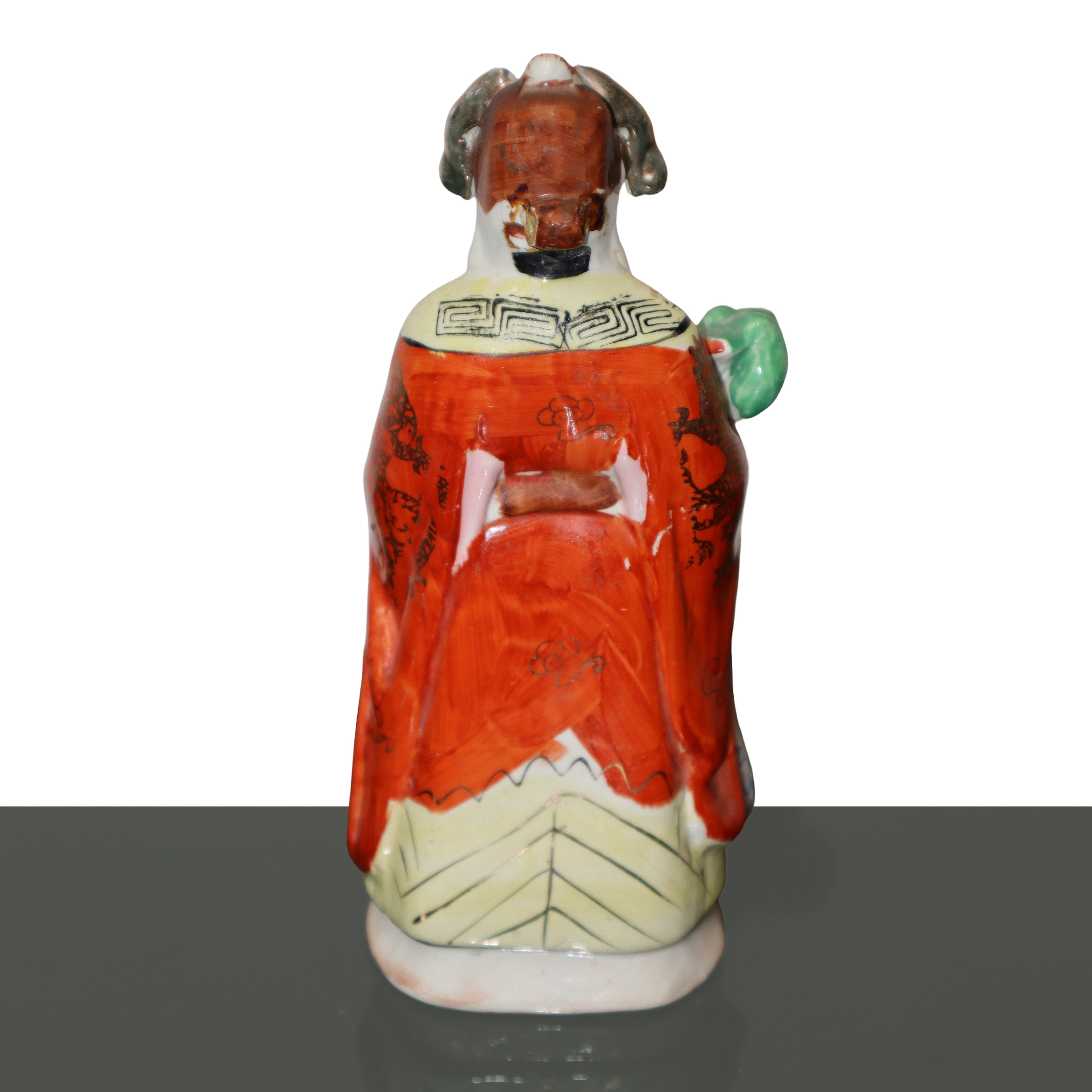 Coppia di Statuette Cinesi in Porcellana