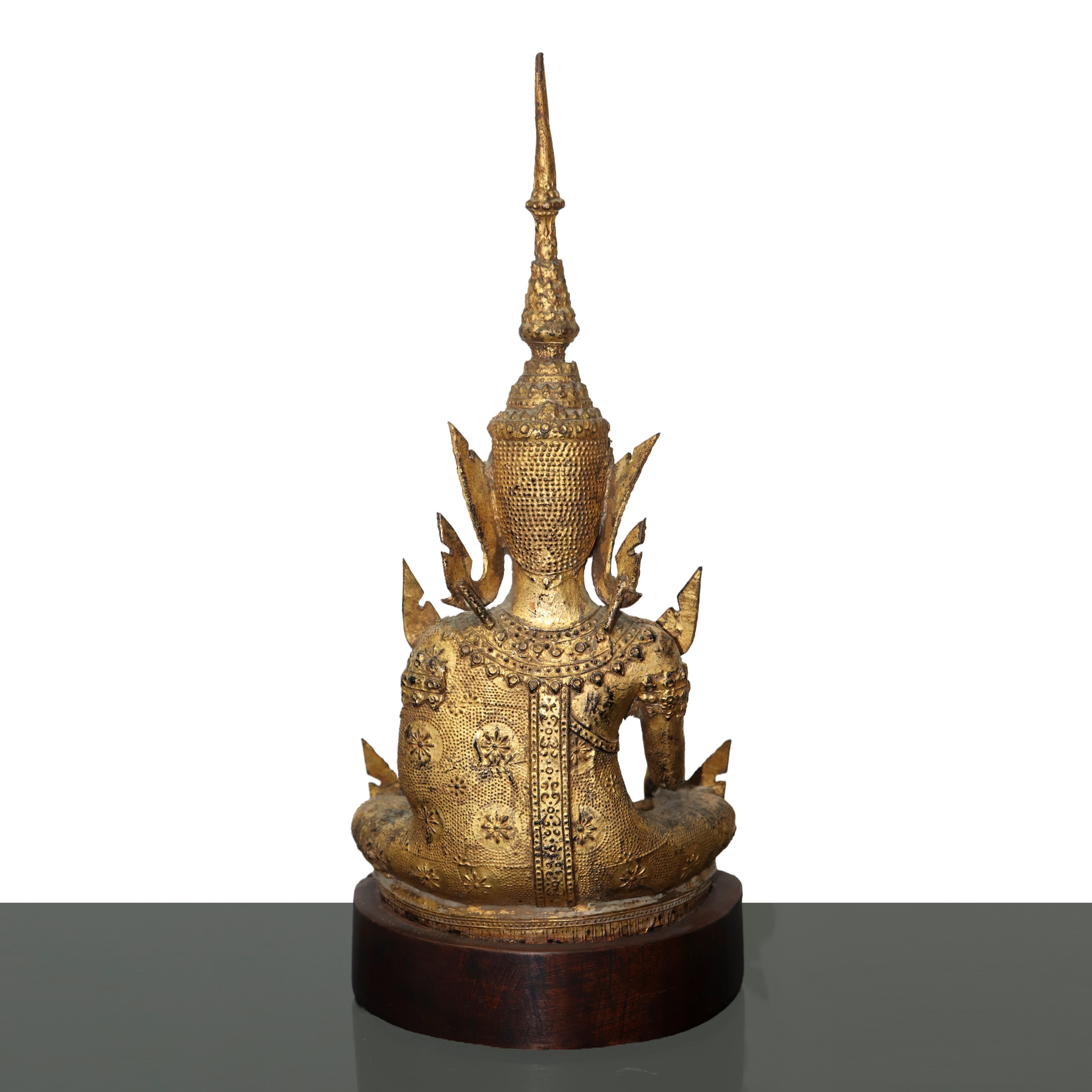 Antica Scultura di Buddha Thailandese