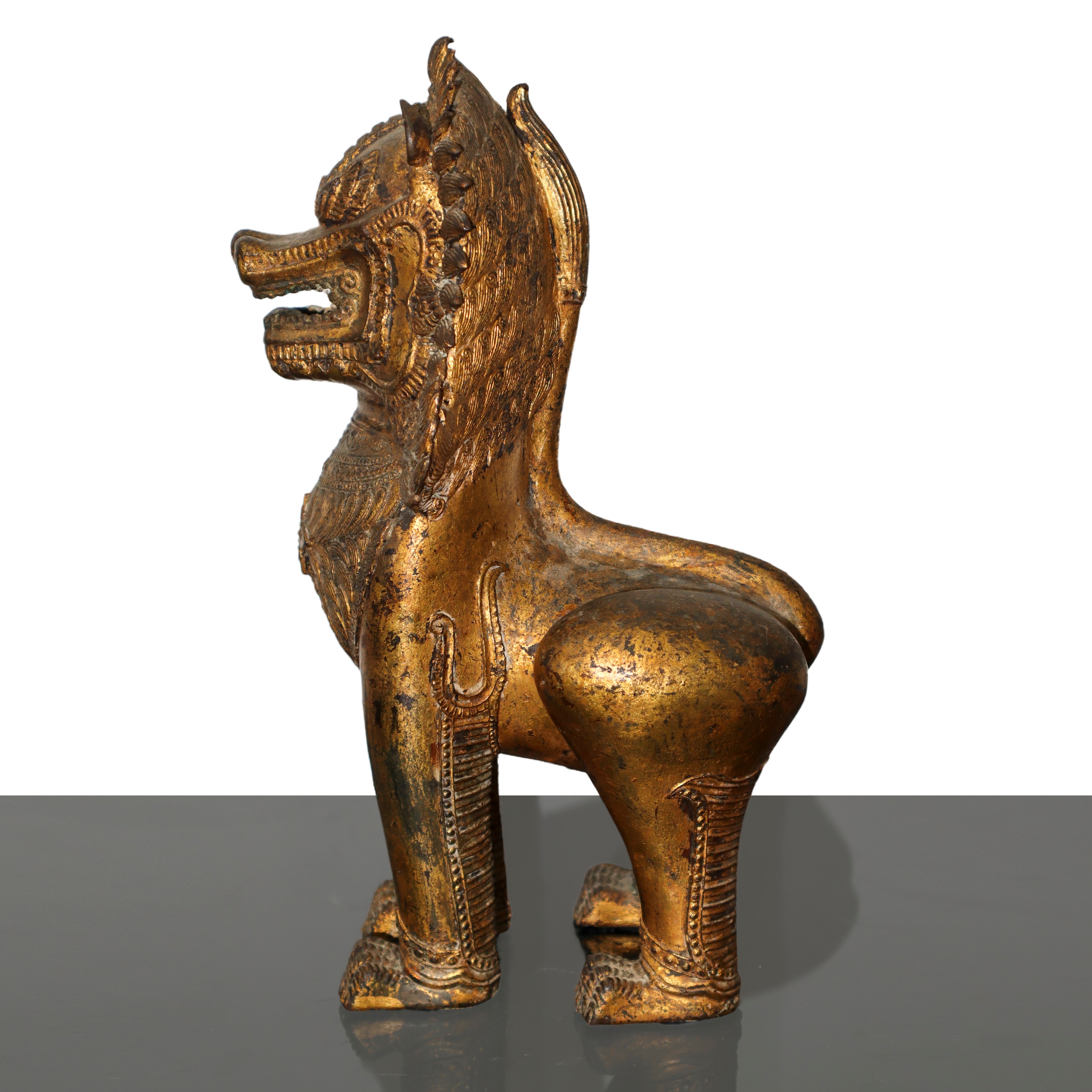 Scultura Orientale di Animale Chimerico