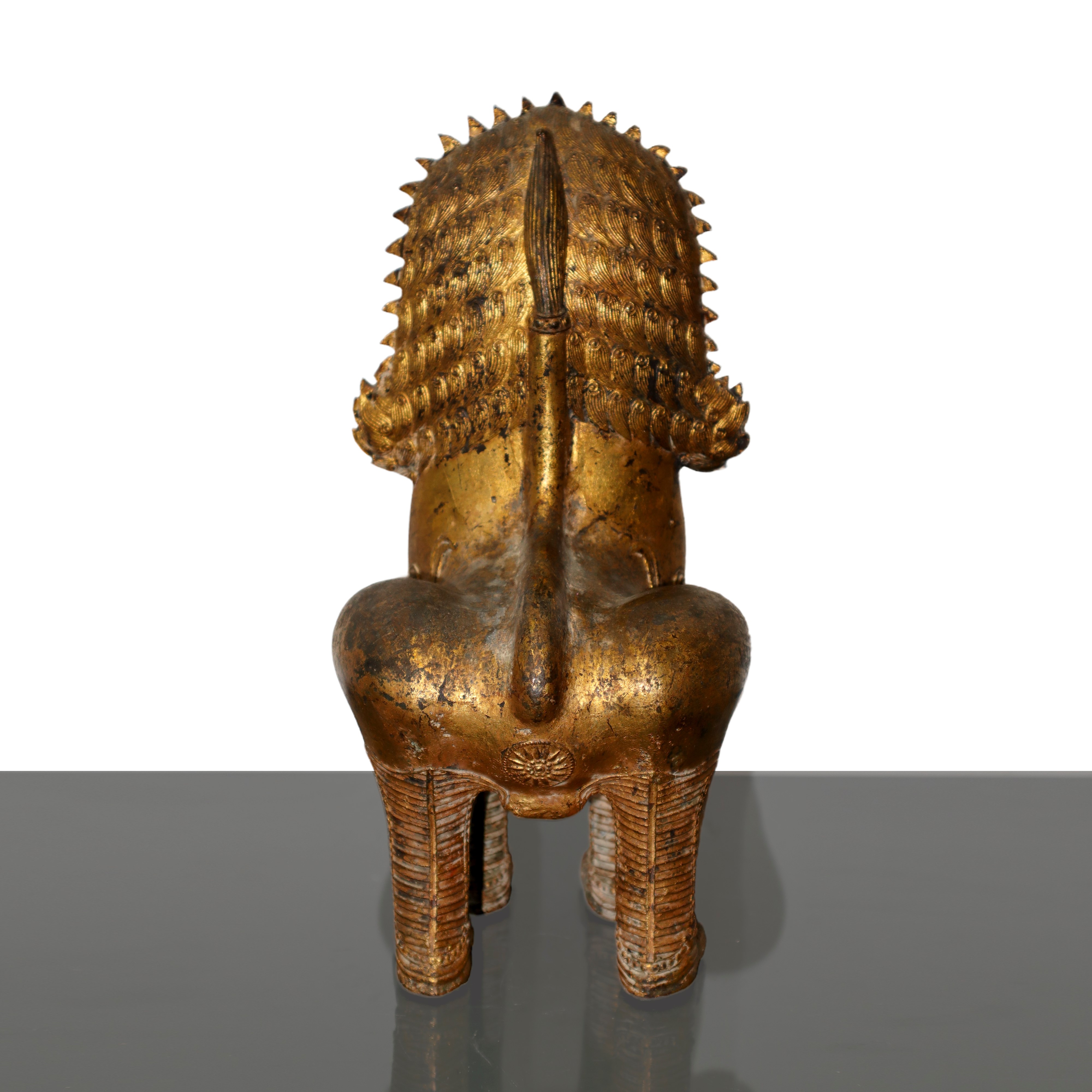 Scultura Orientale di Animale Chimerico